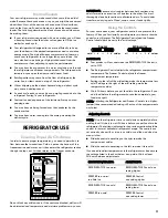 Preview for 11 page of Kenmore 106.5029 series Use & Care Manual