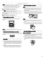 Preview for 21 page of Kenmore 106.5029 series Use & Care Manual