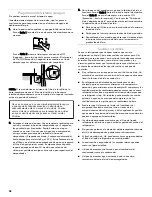 Preview for 38 page of Kenmore 106.5029 series Use & Care Manual