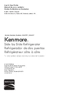 Kenmore 106.5111 Series Use & Care Manual preview