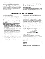 Preview for 3 page of Kenmore 106.5113 Series Use & Care Manual