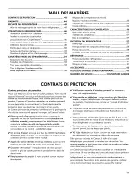 Preview for 43 page of Kenmore 106.5114 Series Use & Care Manual