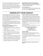 Preview for 3 page of Kenmore 106.5116 Use & Care Manual