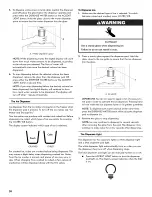 Preview for 20 page of Kenmore 106.5116 Use & Care Manual