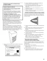 Preview for 49 page of Kenmore 106.5116 Use & Care Manual