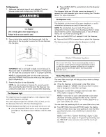 Preview for 21 page of Kenmore 106.5117 Use & Care Manual