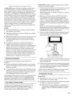 Предварительный просмотр 47 страницы Kenmore 106.5118 Use And Care Manual