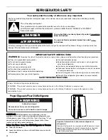 Preview for 4 page of Kenmore 106.5171 Series Use & Care Manual