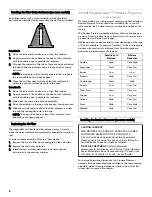 Preview for 6 page of Kenmore 106.5171 Series Use & Care Manual