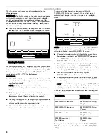 Preview for 8 page of Kenmore 106.5171 Series Use & Care Manual