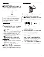 Предварительный просмотр 17 страницы Kenmore 106.5176 Use & Care Manual