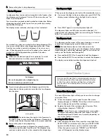 Preview for 10 page of Kenmore 106.5178 Series Use & Care Manual