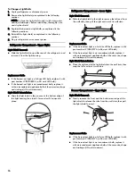 Preview for 16 page of Kenmore 106.5178 Series Use & Care Manual