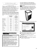 Preview for 29 page of Kenmore 106.5178 Series Use & Care Manual