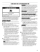 Preview for 39 page of Kenmore 106.5178 Series Use & Care Manual