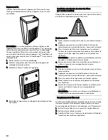 Preview for 54 page of Kenmore 106.5178 Series Use & Care Manual