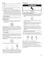 Предварительный просмотр 13 страницы Kenmore 106.5478 Use & Care Manual