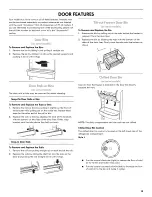 Preview for 19 page of Kenmore 106.5478 Use & Care Manual