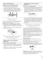 Предварительный просмотр 47 страницы Kenmore 106.5478 Use & Care Manual