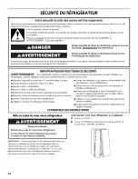 Предварительный просмотр 64 страницы Kenmore 106.5478 Use & Care Manual