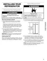 Preview for 5 page of Kenmore 106.57572791 User And Care Manual