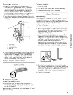 Preview for 9 page of Kenmore 106.57572791 User And Care Manual