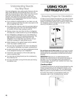 Preview for 10 page of Kenmore 106.57572791 User And Care Manual