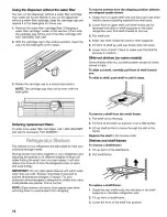 Preview for 16 page of Kenmore 106.57572791 User And Care Manual