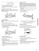 Preview for 17 page of Kenmore 106.57572791 User And Care Manual