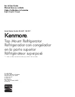 Preview for 1 page of Kenmore 106.6021 series Use & Care Manual