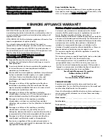 Preview for 3 page of Kenmore 106.6021 series Use & Care Manual