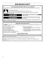 Preview for 4 page of Kenmore 106.6021 series Use & Care Manual