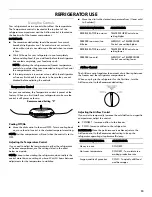 Preview for 13 page of Kenmore 106.6021 series Use & Care Manual