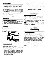 Preview for 15 page of Kenmore 106.6021 series Use & Care Manual