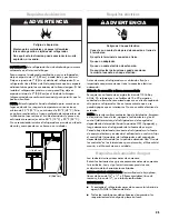 Preview for 25 page of Kenmore 106.6021 series Use & Care Manual