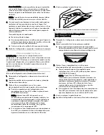 Preview for 37 page of Kenmore 106.6021 series Use & Care Manual