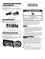 Preview for 57 page of Kenmore 106.6021 series Use & Care Manual