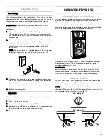 Предварительный просмотр 11 страницы Kenmore 106.6023 series Use & Care Manual