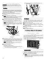 Предварительный просмотр 12 страницы Kenmore 106.7300 SERIES Use & Care Manual