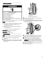 Предварительный просмотр 11 страницы Kenmore 106.7940 series Use & Care Manual