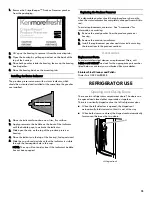 Предварительный просмотр 15 страницы Kenmore 106.7940 series Use & Care Manual