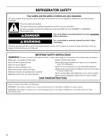 Preview for 4 page of Kenmore 106.7947 Use & Care Manual