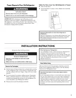 Preview for 5 page of Kenmore 106.7947 Use & Care Manual