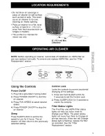 Preview for 5 page of Kenmore 106.83200 Owner'S Manual