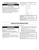 Предварительный просмотр 5 страницы Kenmore 106.86392310 Use & Care Manual