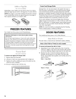 Предварительный просмотр 16 страницы Kenmore 106.86392310 Use & Care Manual