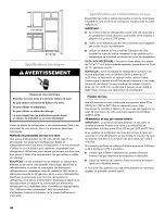 Предварительный просмотр 48 страницы Kenmore 106.86392310 Use & Care Manual