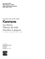 Предварительный просмотр 1 страницы Kenmore 106.8955 Series Use & Care Manual