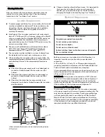 Preview for 5 page of Kenmore 106.8955 Series Use & Care Manual