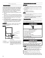 Preview for 10 page of Kenmore 106.8955 Series Use & Care Manual